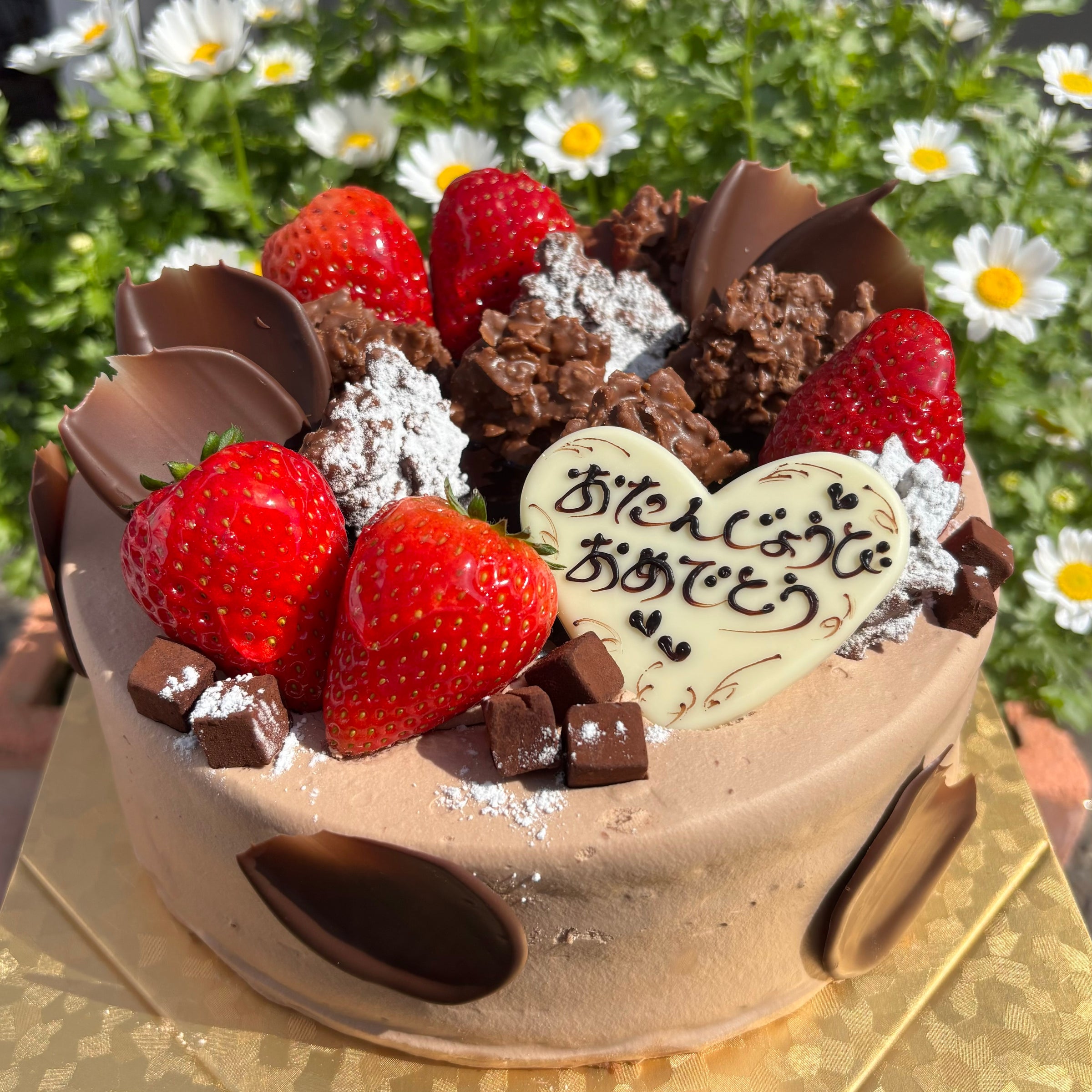 チョコレート ホールケーキ 生チョコレートのホールケーキ エトアール
